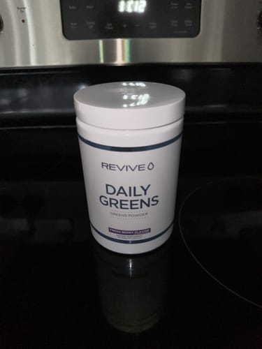 Customer photo review of Daily Greens Powder