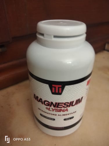 Customer photo review of Magnesium + LYSINA - 120 cps
