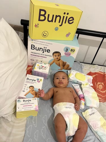 Customer photo review of Probiotic Eco Nappies 2 Pack Sample