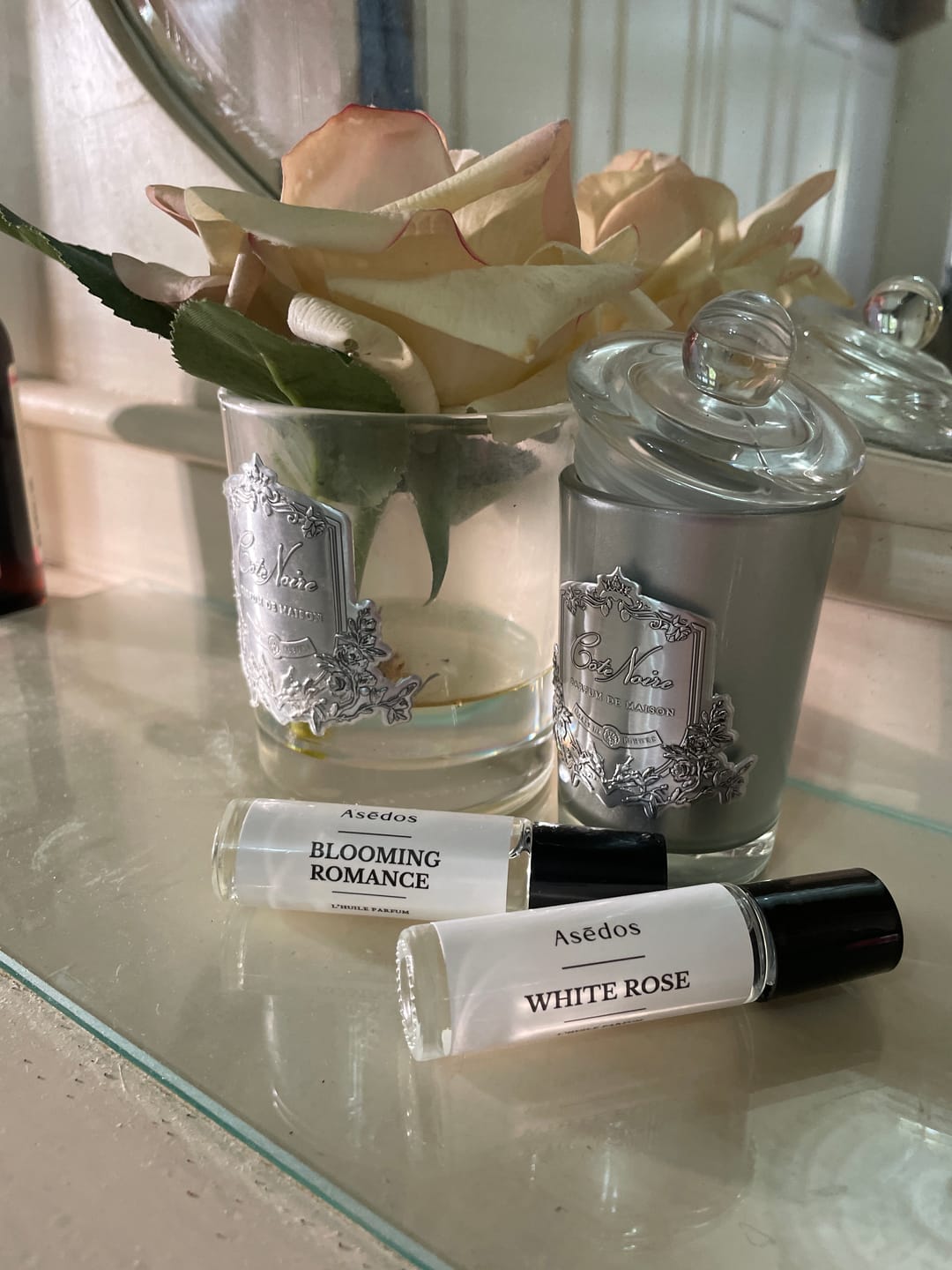 Customer photo review of WHITE ROSE PERFUME OIL