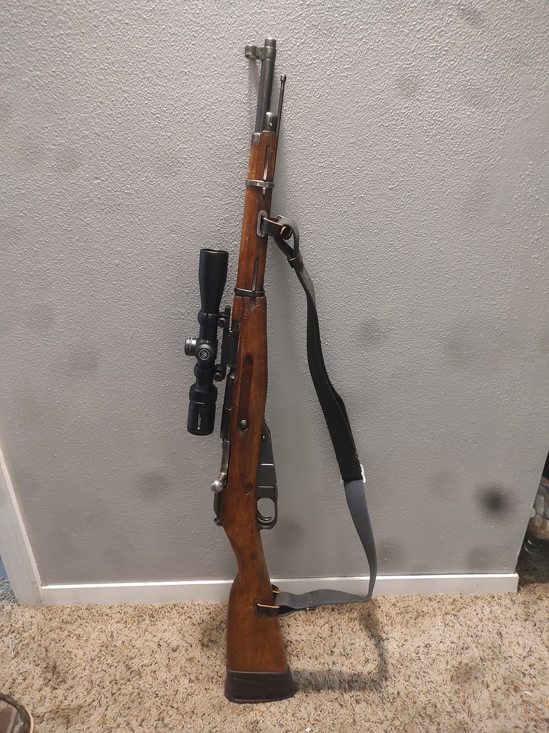 Customer photo review of No Drill Low-Profile Scout Mount for Mosin Nagant M9130,M44,M38,T53