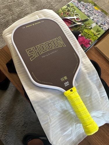 Customer photo review of The Shogun 16mm Pickleball Paddle