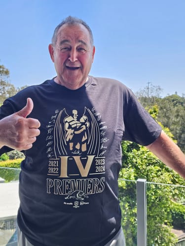 Customer photo review of 2024 Penrith Panthers Premiers Tee (O'NEILLS)