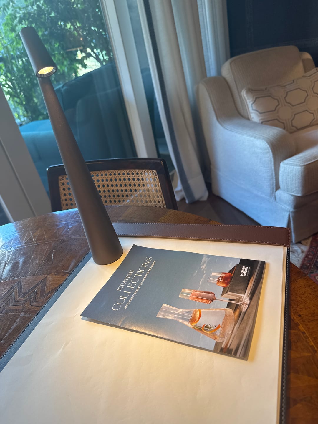 Customer photo review of Kalem™ Sculpting Table Lamp