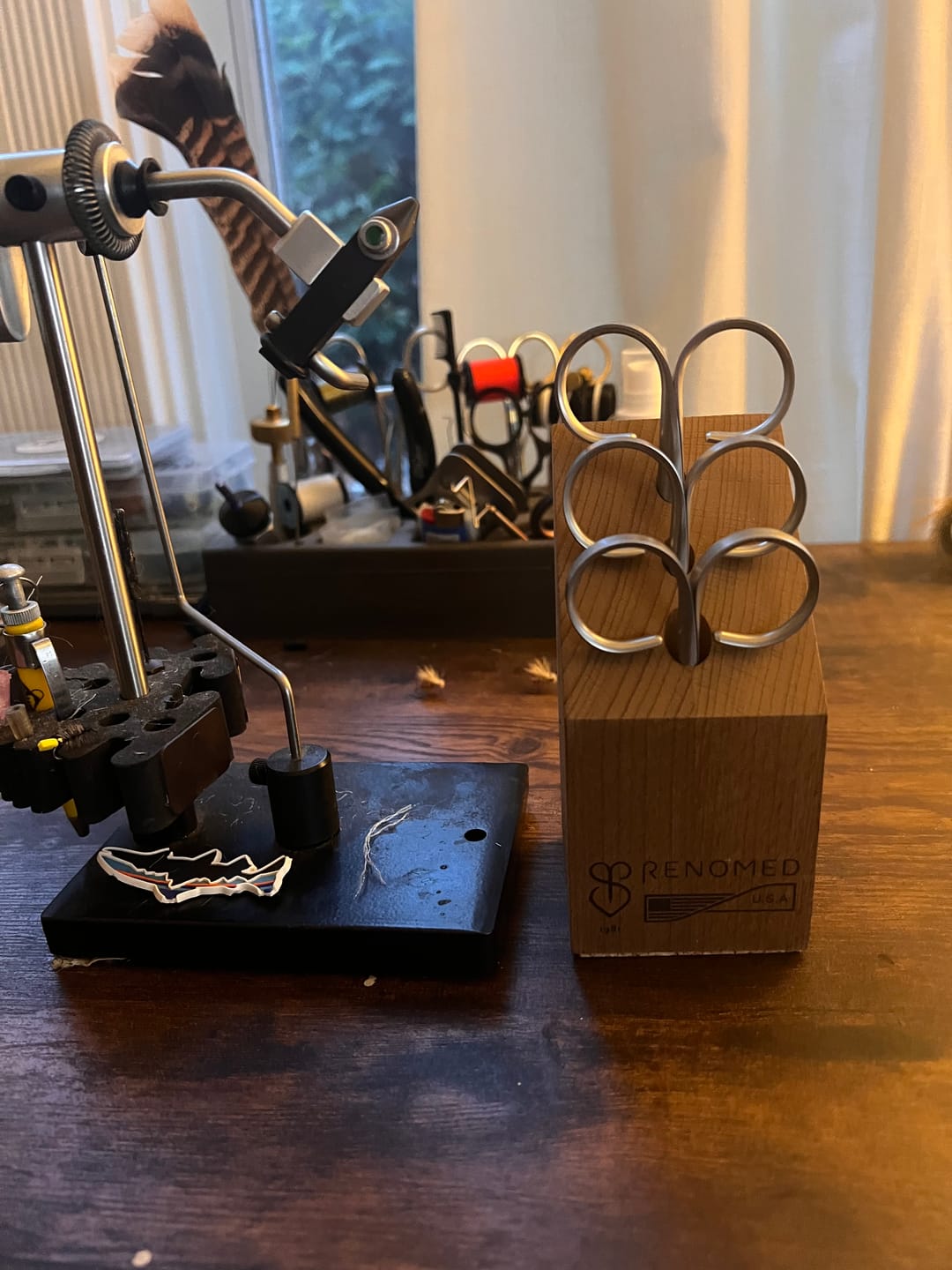 Customer photo review of Fly Tying Scissors - The FlyTier Straight