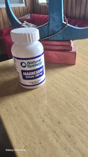 Customer photo review of Complejo de Citrato de Magnesio - 500 mg