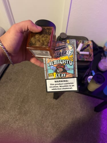 Customer photo review of Chief Keef “Almighty Leaf” LooseLeaf 5-Pack Wraps (40 Count)