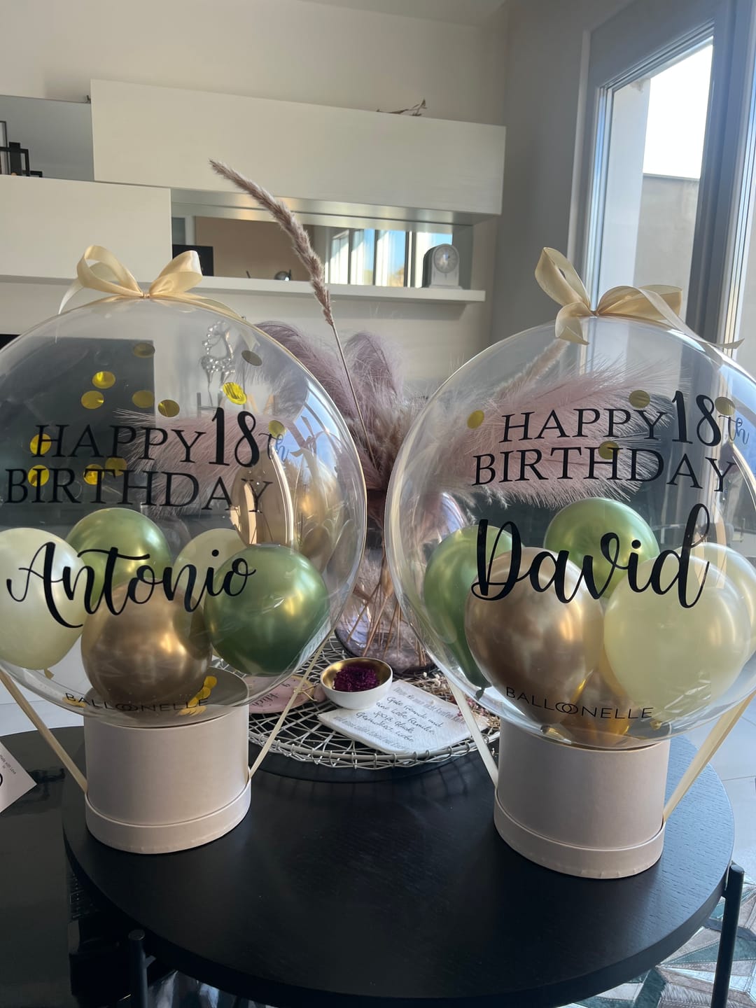 Customer photo review of Geschenkbox Rund
