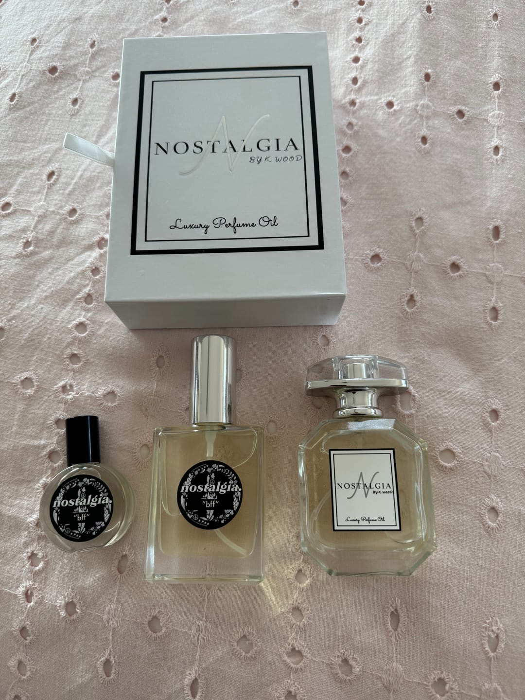 Customer photo review of "BFF" Perfume Set. Inspired By: Maison Francis Kurkdjian - Baccarat Rouge 540