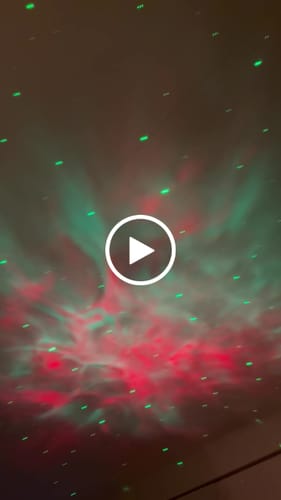 Customer video review of Galaxy lampa astronaut - Nattlampa