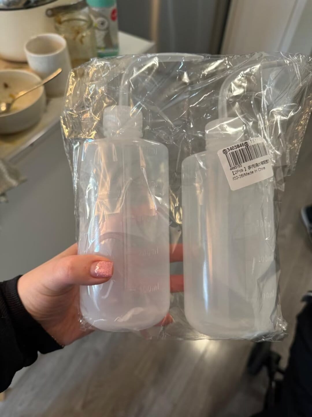 Customer photo review of Water Rinse Bottle 250ml
