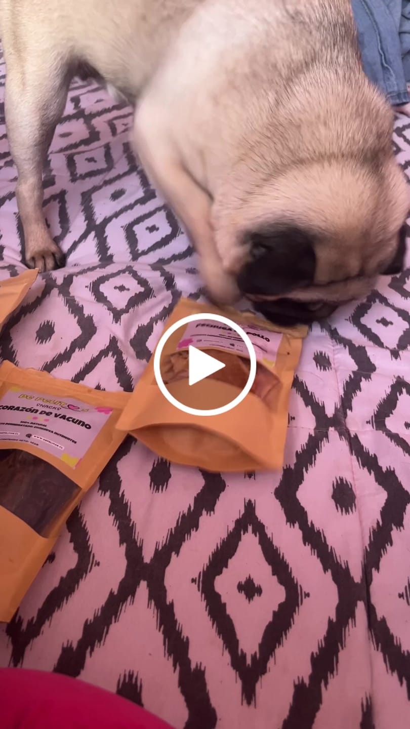 Customer video review of Corazón de vacuno