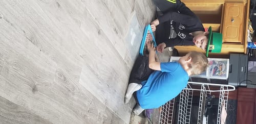 Customer photo review of For Son Grandson - I Will Always Be With You - Personalized Double Row Bracelet