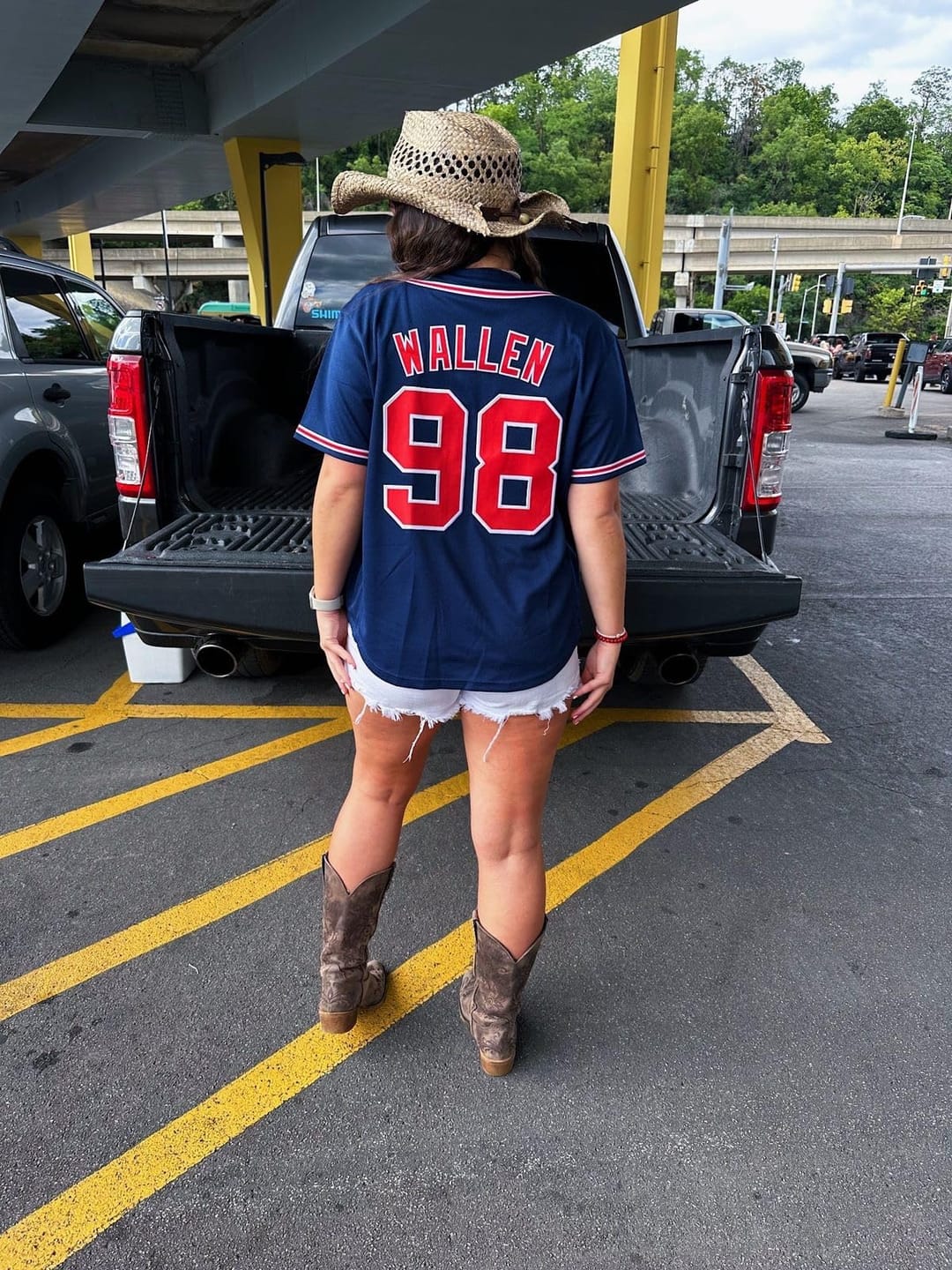 Customer photo review of Custom Royal White-Light Blue Hook Classic Style Authentic Baseball Jersey