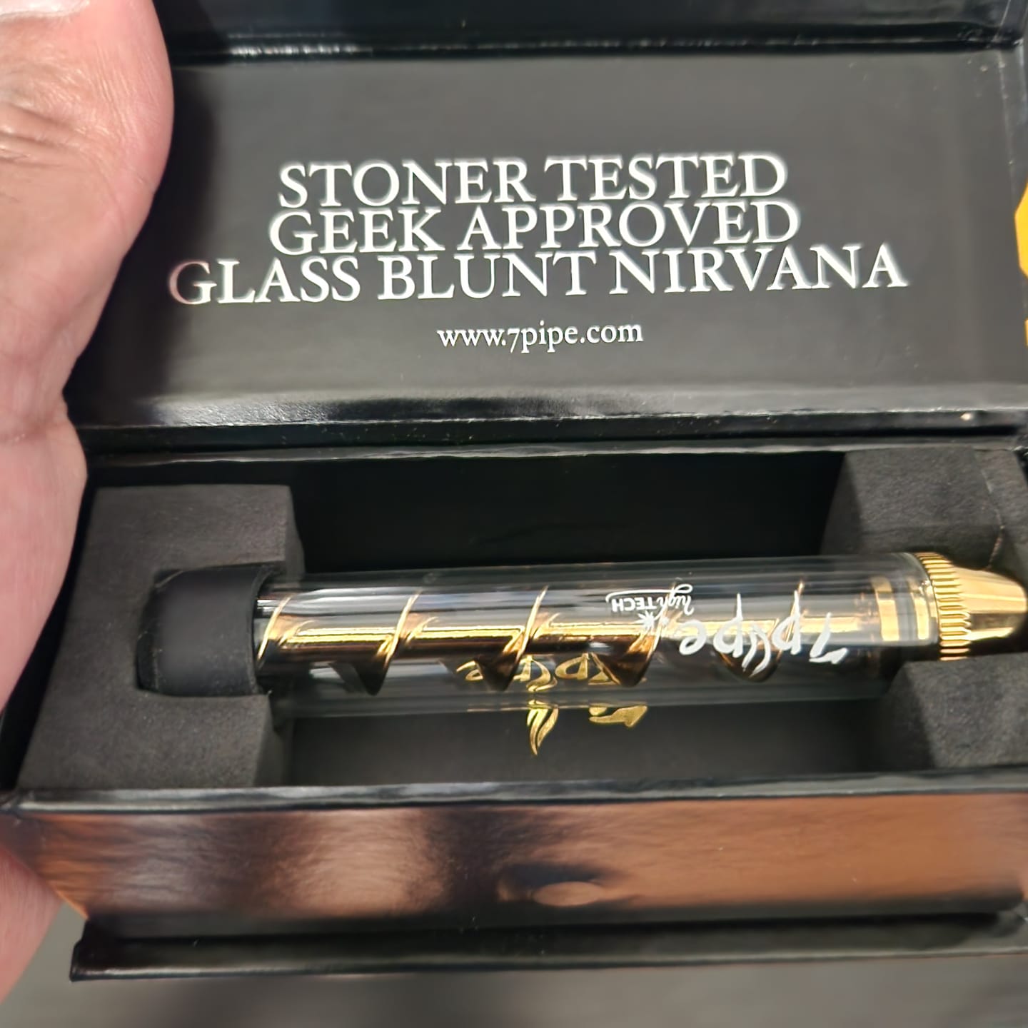 Customer photo review of Twisty Glass Blunt Original