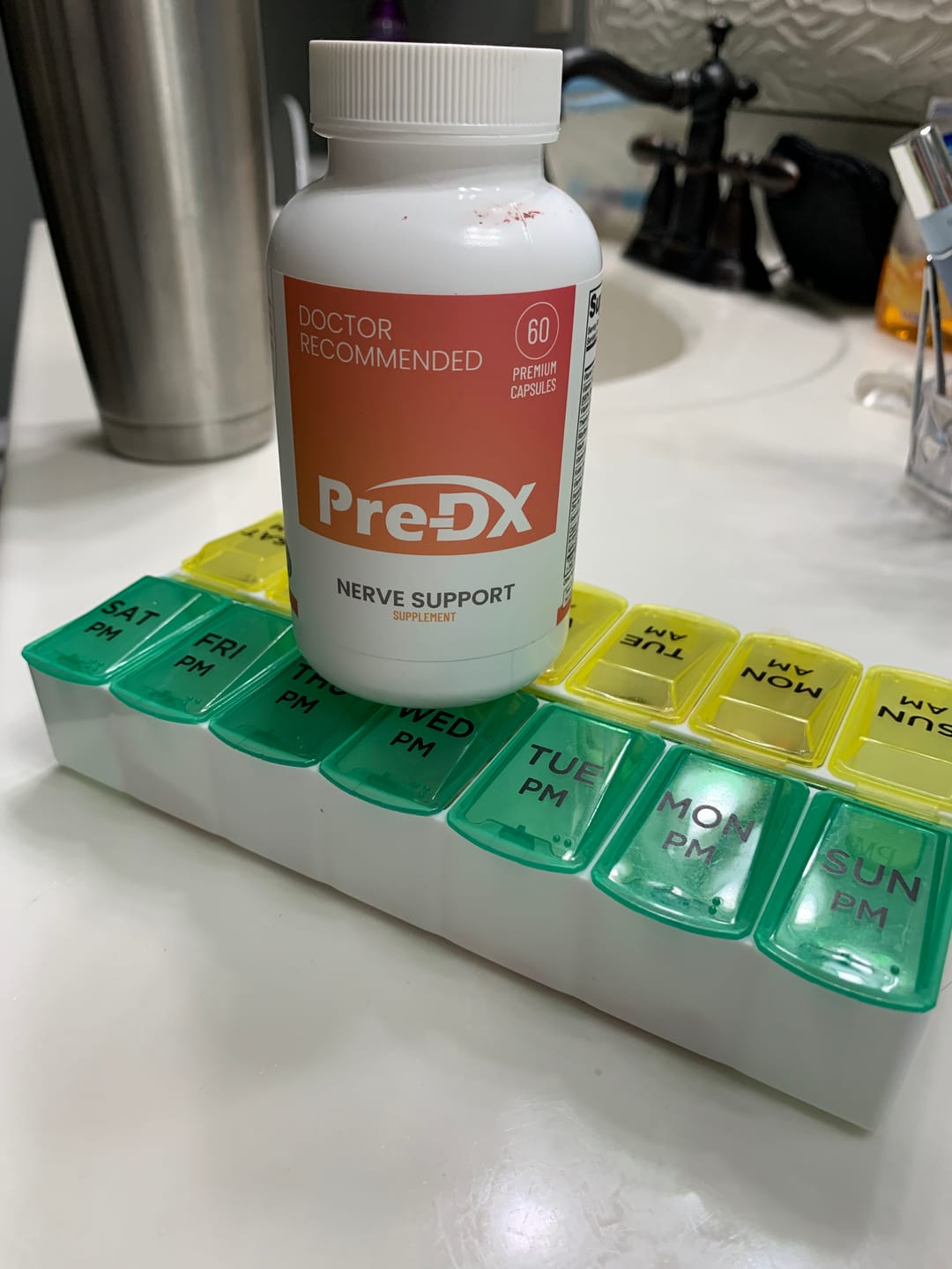 Customer photo review of PRE-DX NERVE SUPPORT SUPPLEMENT