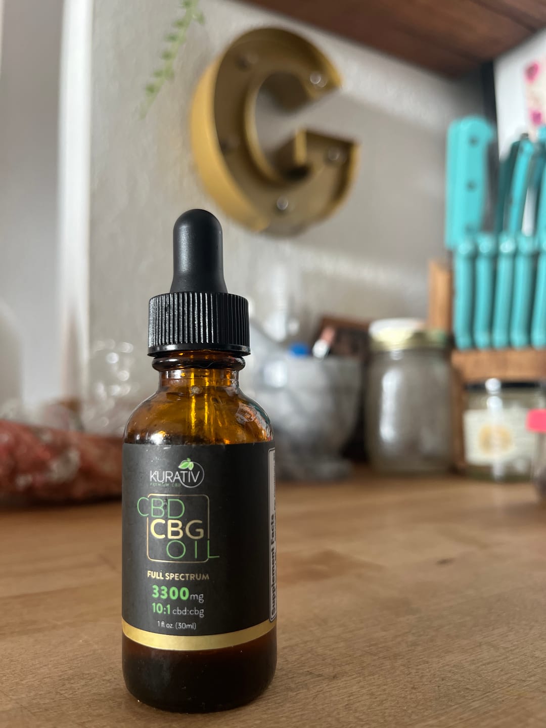 Customer photo review of Full Spectrum CBG Oil 3300mg