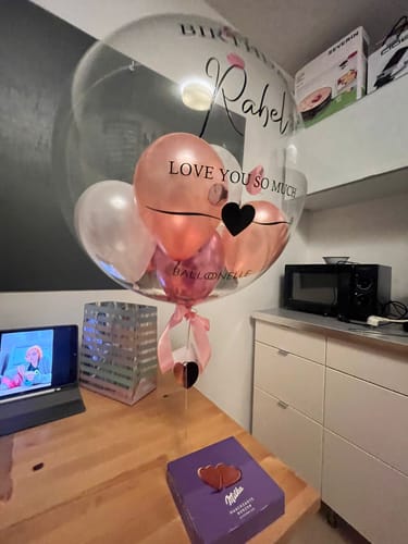 Customer photo review of Mom's Birthday Present Designer Ballon