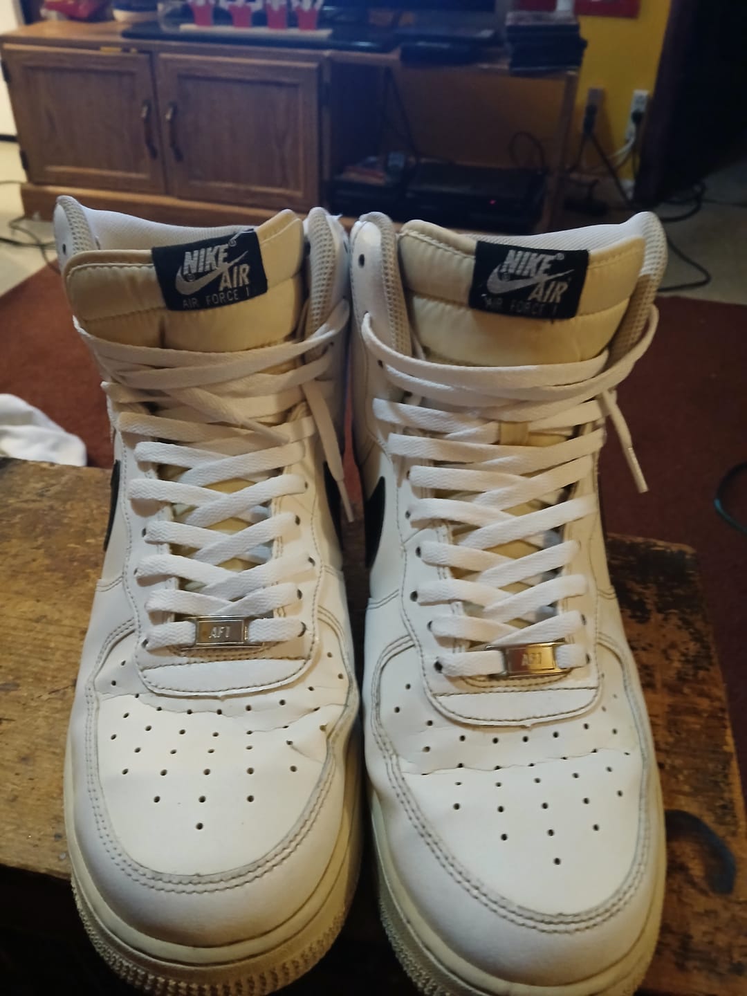 Customer photo review of Air Force 1 Replacement Shoe Laces