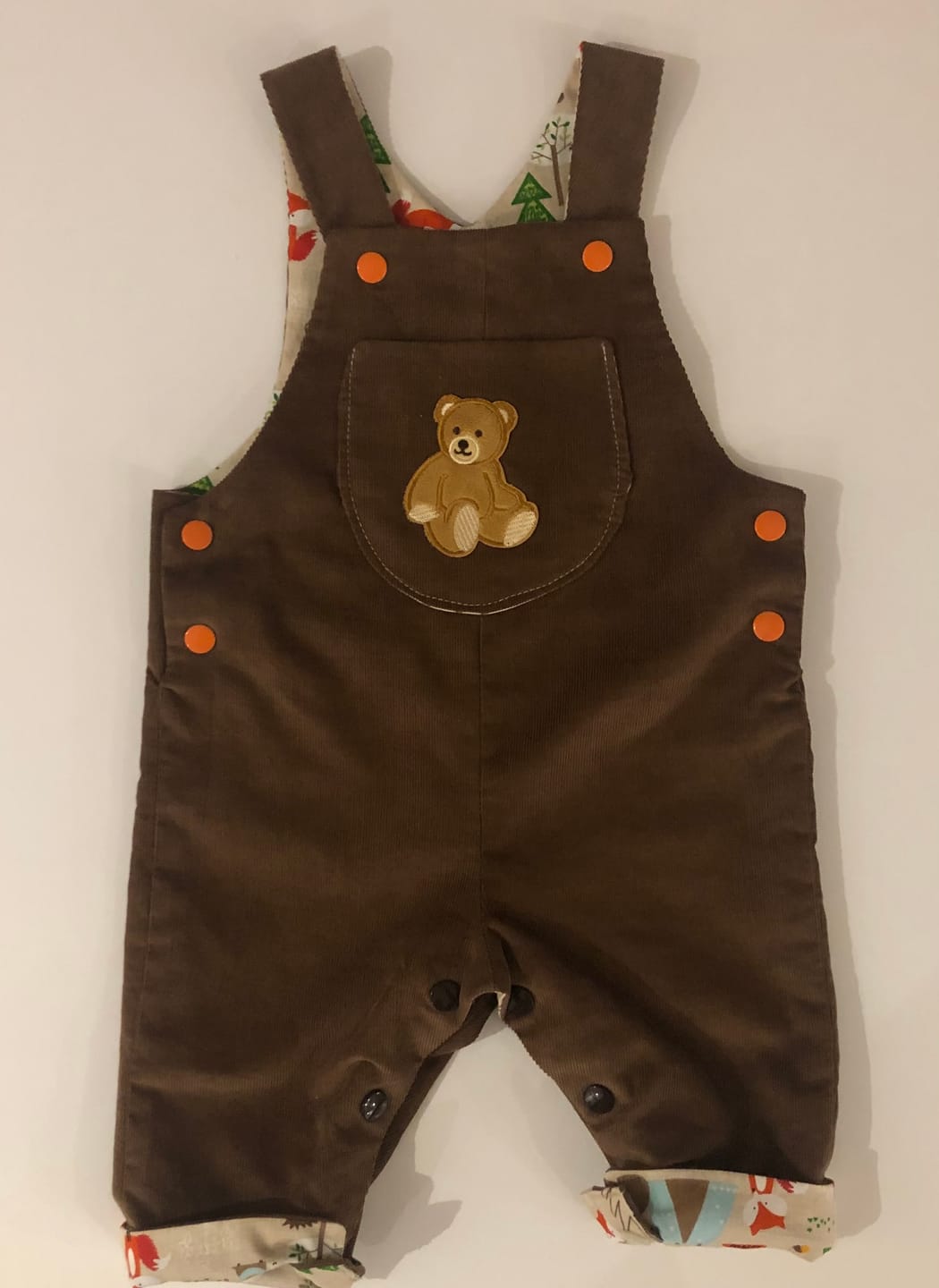 Customer photo review of Plain Needlecord Fabric