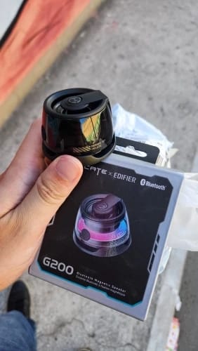 Customer photo review of SoundSphere Draagbare Magnetische Bluetooth-luidspreker