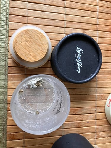 Customer photo review of Snow Haze® 50% CBD Glas