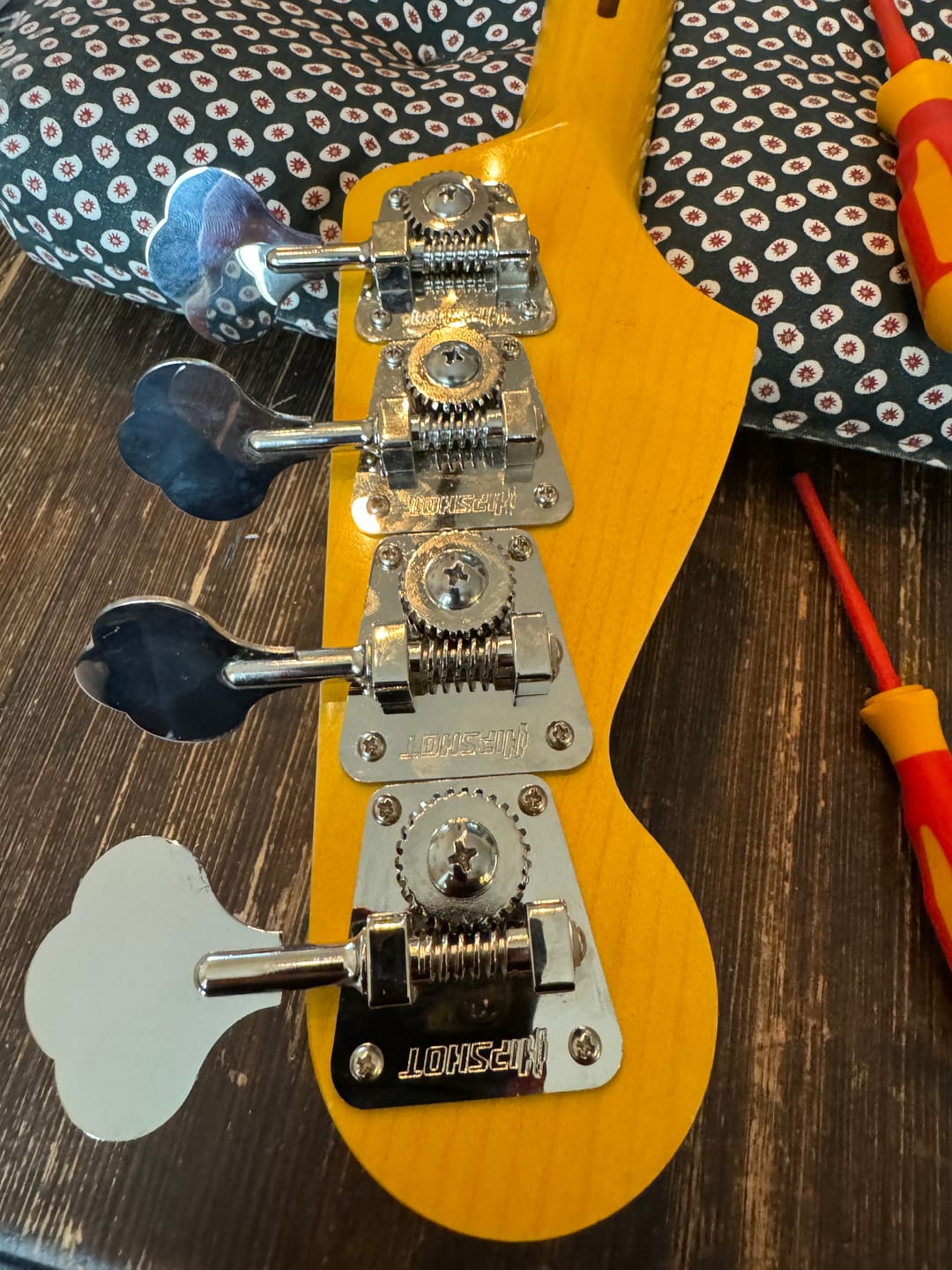 Customer photo review of HB2 Bass Tuning Machine