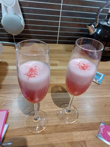 Customer photo review of The Birthday Cocktail Kit