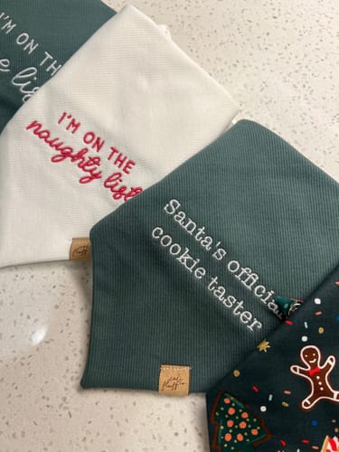 Customer photo review of Holiday Bandana