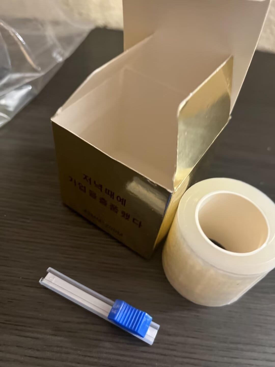 Customer photo review of Clear Wrap Film