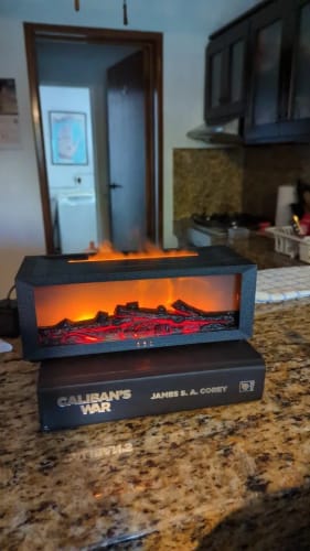 Customer photo review of Humidificador Estufa de Leña