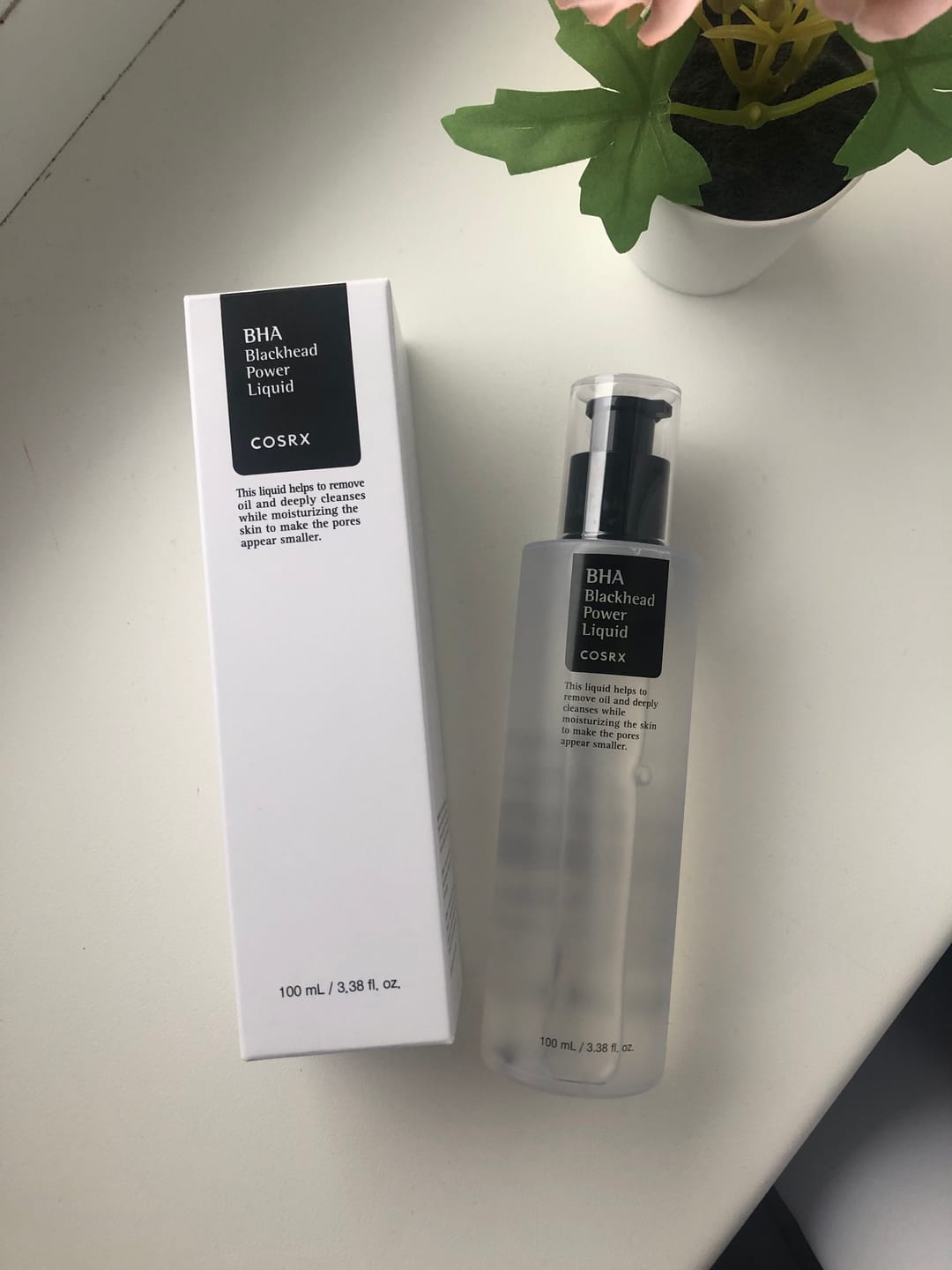 Customer photo review of Esence cīņai ar melnajiem punktiņiem Cosrx BHA Blackhead Power Liquid