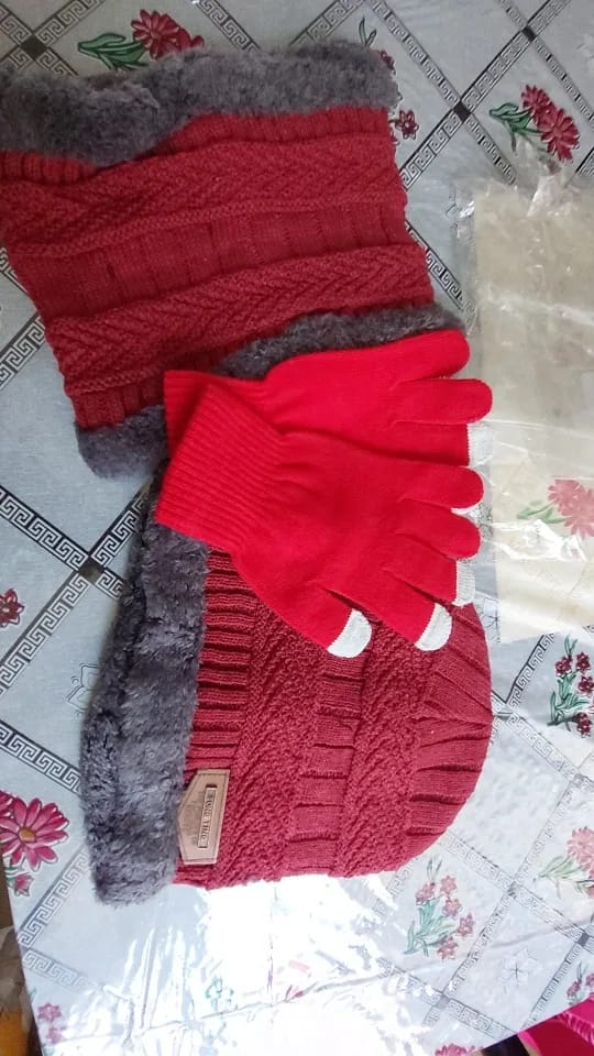 Customer photo review of NordicThermo Trio – Exklusives Winterset für ultimativen Wärmeschutz