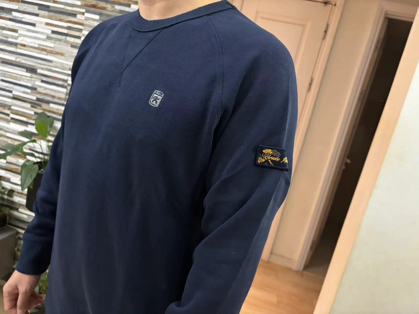 Customer photo review of オーダーメイドリブ　クルーネックスウェット