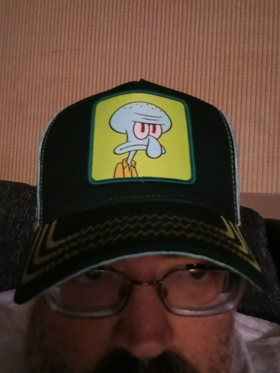 Customer photo review of OVERLORD X SpongeBob: Squidward Trucker Cap