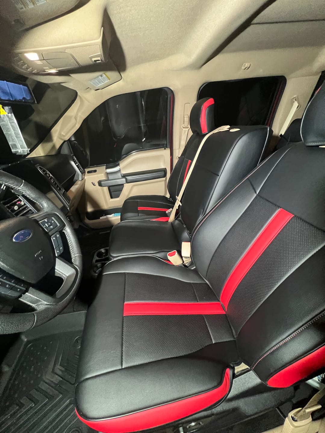 Customer photo review of 2015-20 Ford F-150 | 15-22 F-250 F-350 Custom Seat Covers
