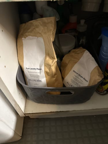 Customer photo review of Pure Laundry Powder