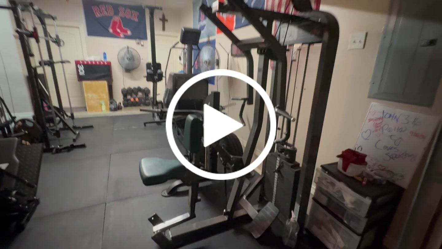 Customer video review of RitFit PSR05 2.0 Multifunctional Smith Machine Power Rack with LAT-Pull Down System