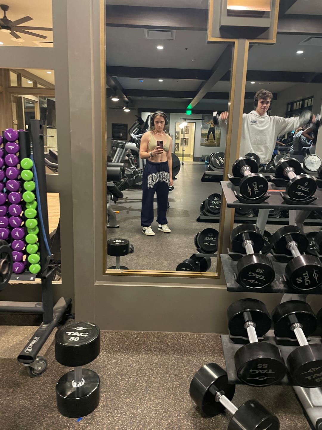 Customer photo review of W257 My eyes are up here Jogger