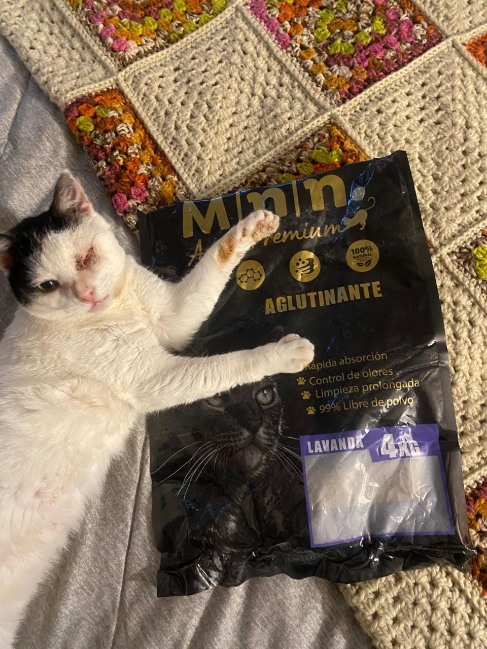 Customer photo review of Arena Minino Aglutinante 20kg