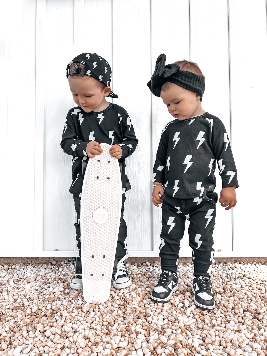 Customer photo review of Organic Ribbed Set in Jagger