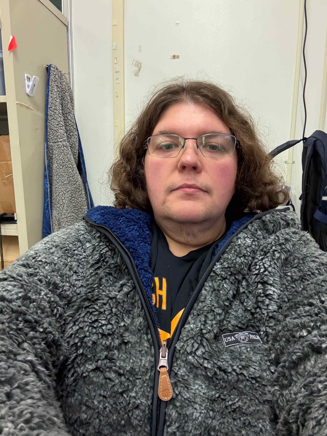 Customer photo review of Reversible Sherpa Full Zip