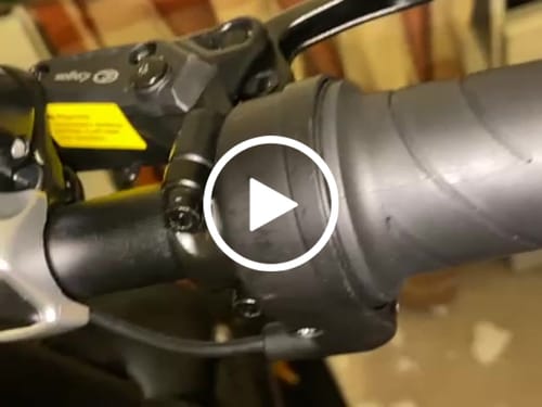 Customer video review of Fatbike Gashendel (wordt los meegeleverd)