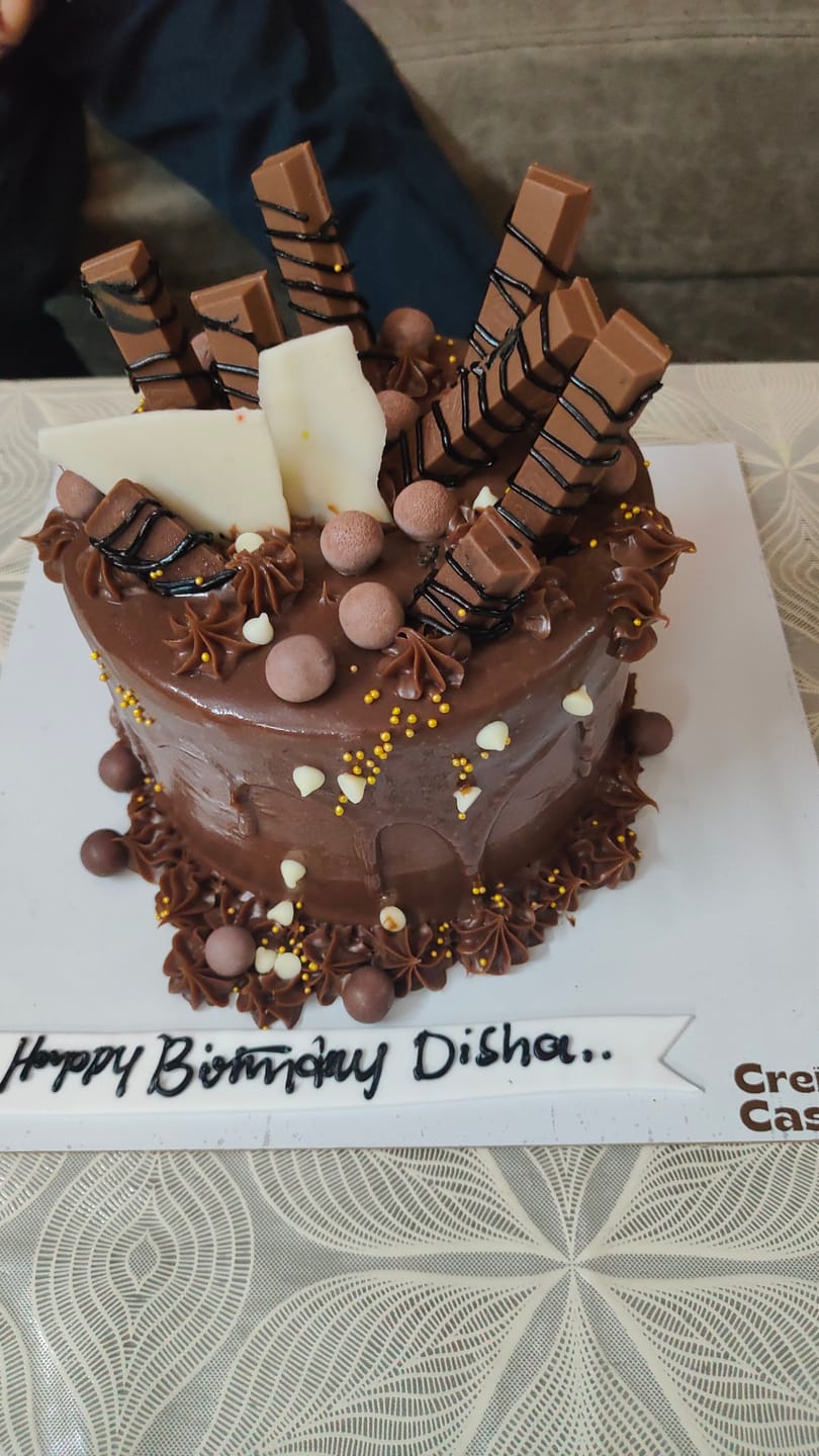 Customer photo review of Chocolate Sin Drippy Cake