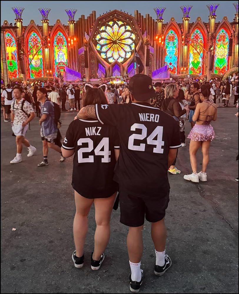 Customer photo review of Custom Black Old Gold Classic Style Authentic Baseball Jersey