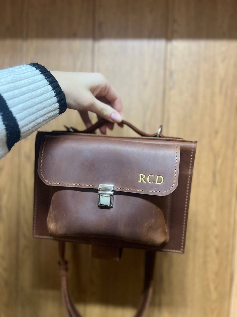 Customer photo review of Book Handbag