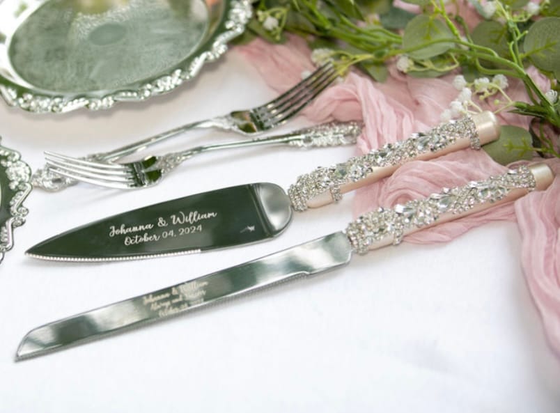 Customer photo review of Personalization for cake set