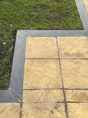Customer photo review of Carbon Anthracite - Black Porcelain Planks - 1200 x 148 x 20mm