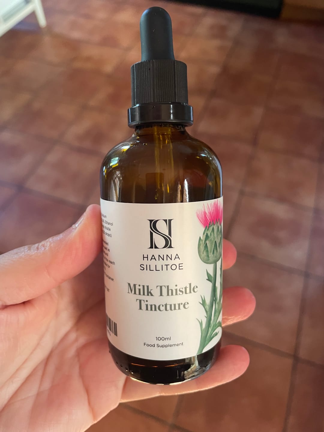 Customer photo review of Milk Thistle Tincture