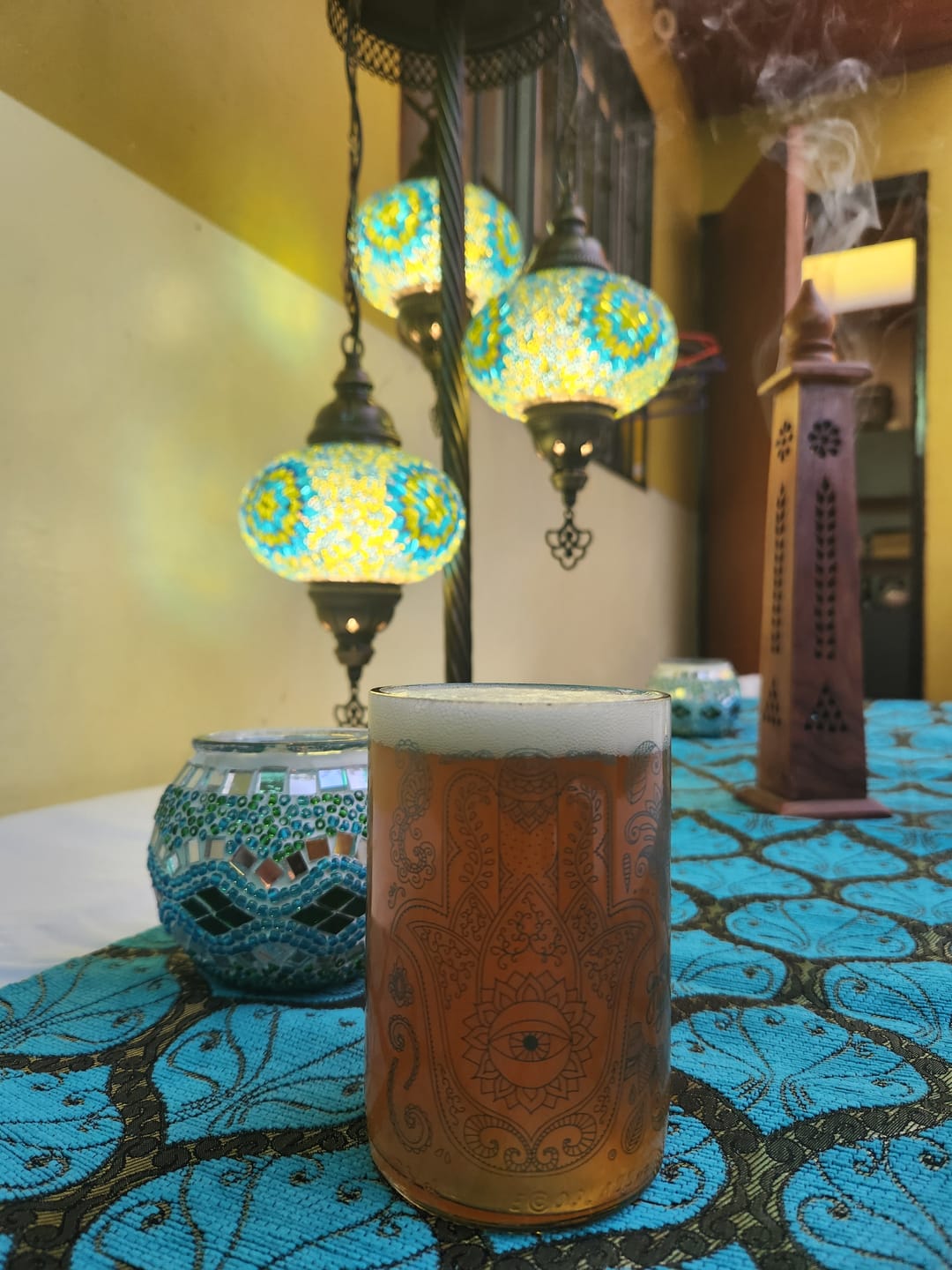 Customer photo review of Om Glass Juego de 4 Vasos